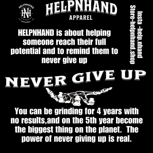 ABOUT HELPNHAND (SURVIVE AND THRIVE)AND TO NEVER GIVE UP